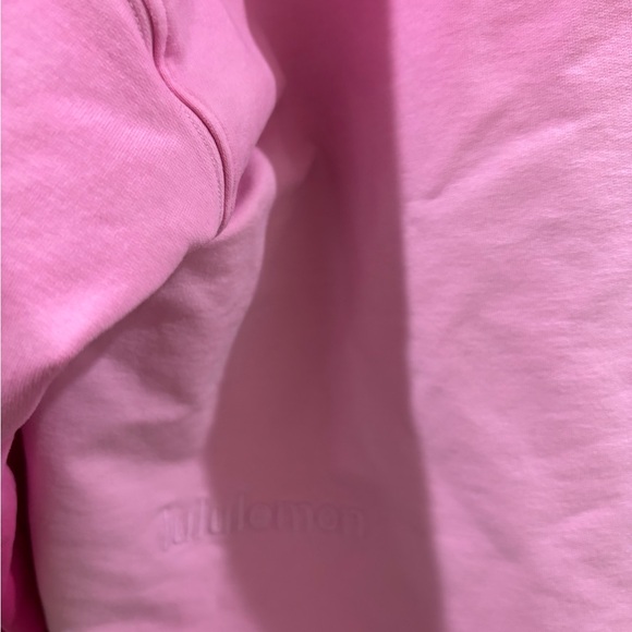Lululemon LA‎ Oversized Boxy Crew Sonic Pink Ombre Wash Sz XS/S - Picture 10 of 12
